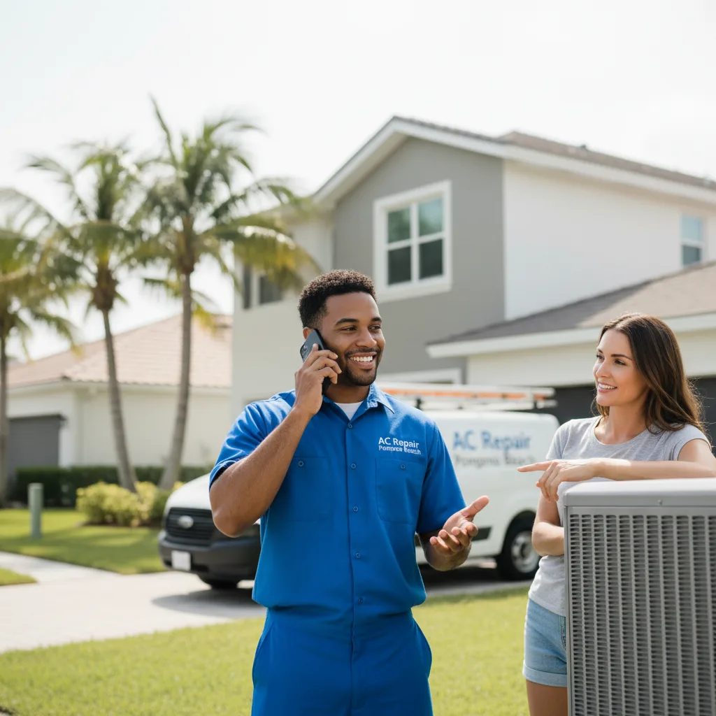 AC Repair Pompano Beach customer support in Port Saint Lucie